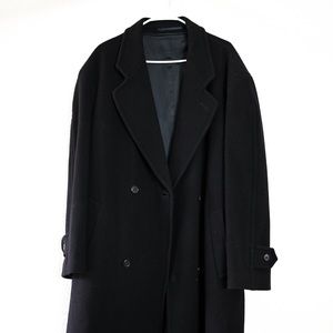 Men Winter Coat - wool cashmere Size 52